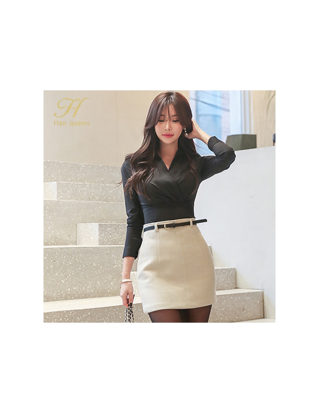 High waisted pencil outlet skirt queen size