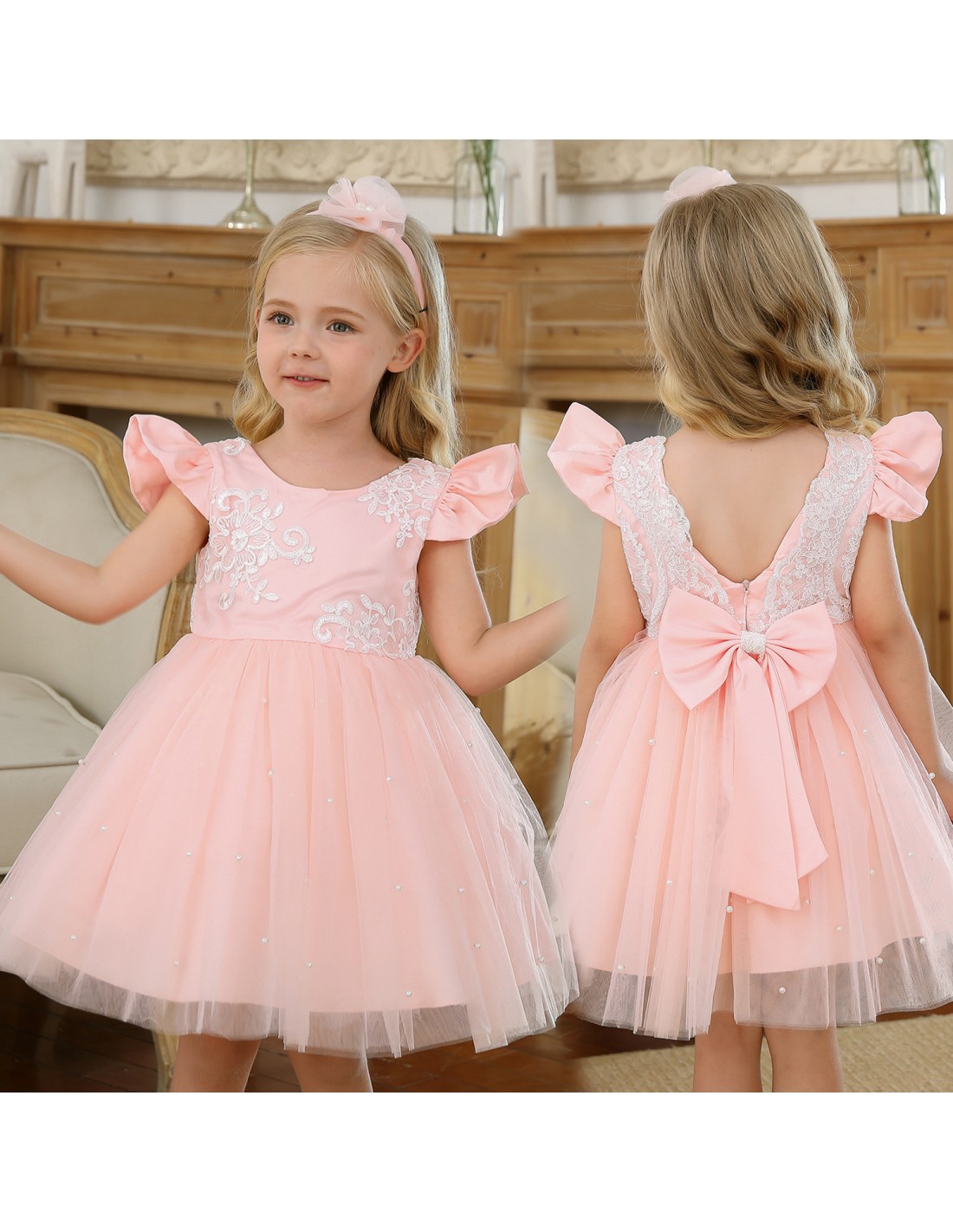Baby Girl Clothes 1 Year Birthday Party Dresses | Baby Dress Clothes First  Birthday - Dresses - Aliexpress
