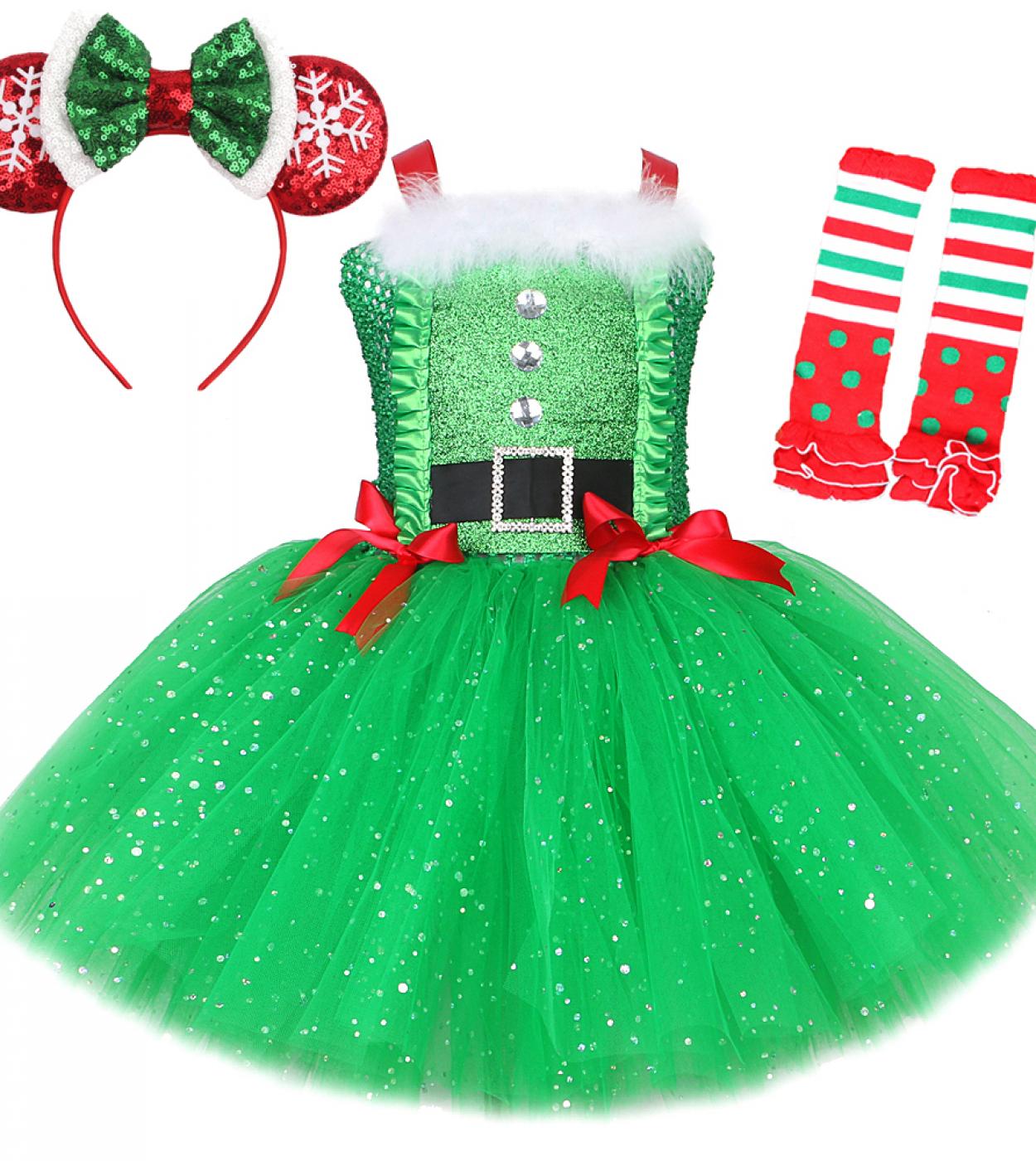 Disfraz de santa claus best sale para mujer con tutu