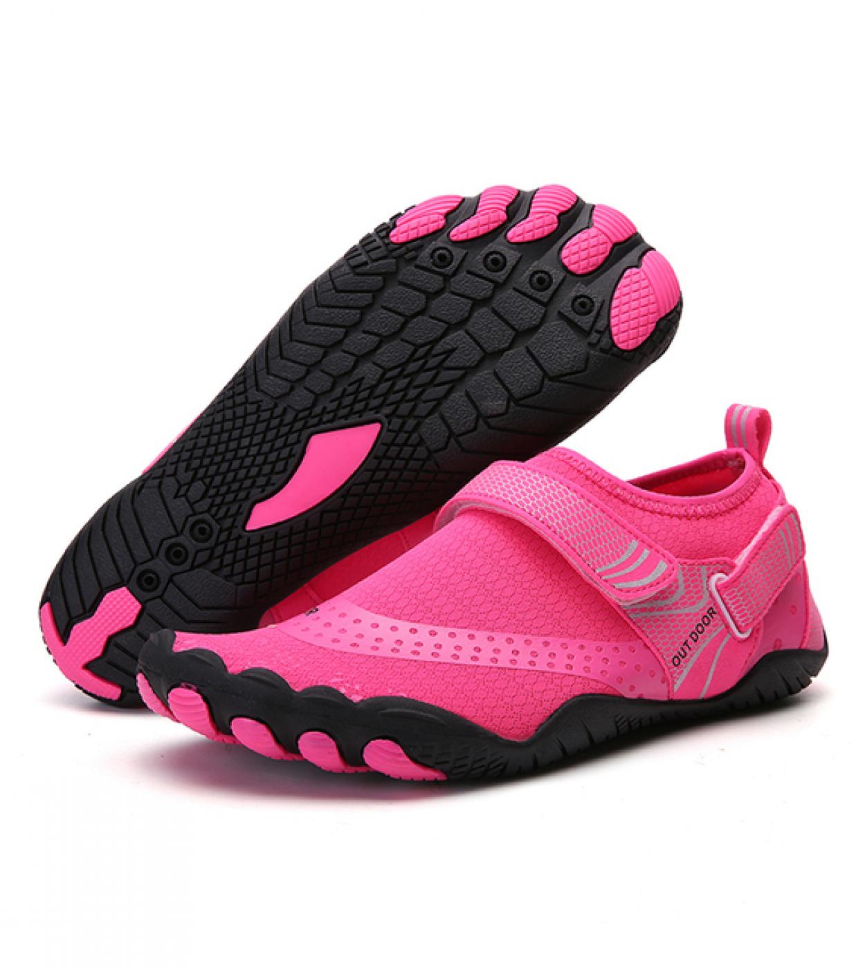 AUXDIQ Zapatos de Agua Hombre Mujer Escarpines Deportes Acuáticos Zapatos  de Playa Verano Calzado Surf Escarpines de Baño Barefoot Zapatillas :  : Moda