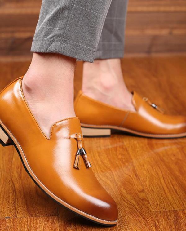 Zapatos de lujo de estilo italiano para hombre zapatos de vestir de