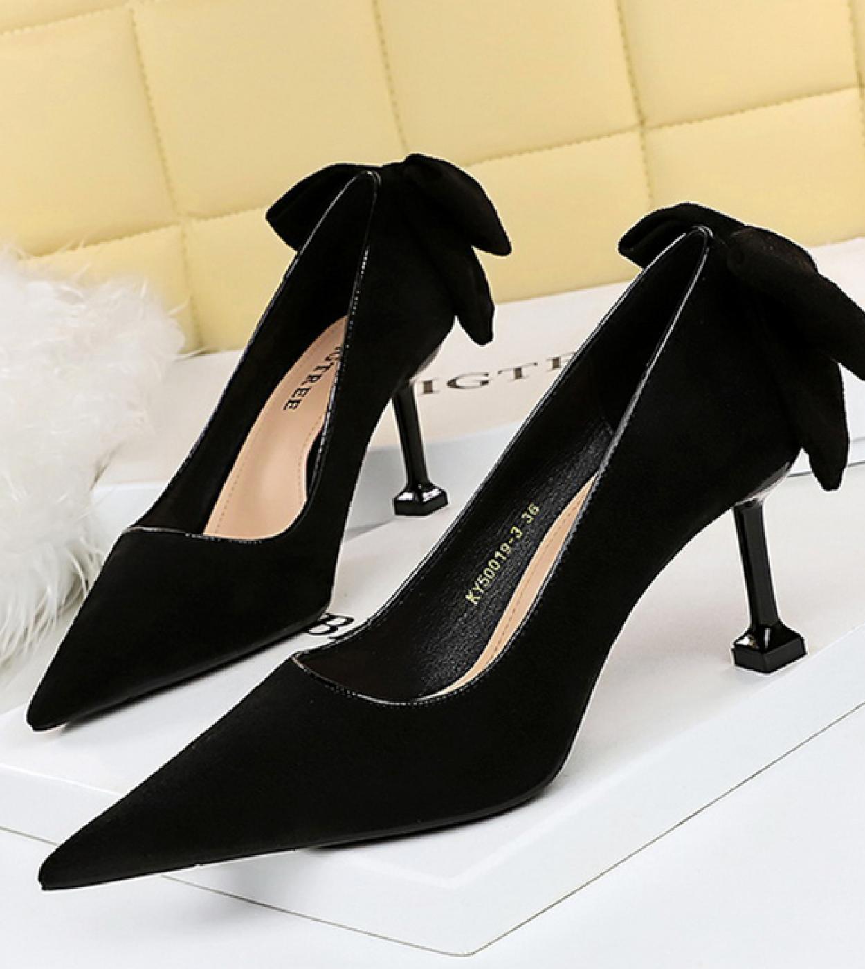 Women Middle Heels Fetish 55cm 8cm 95cm High Heels Escarpins