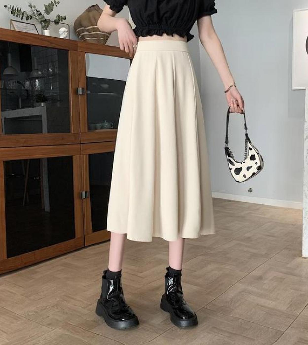 Mid length sales casual skirts