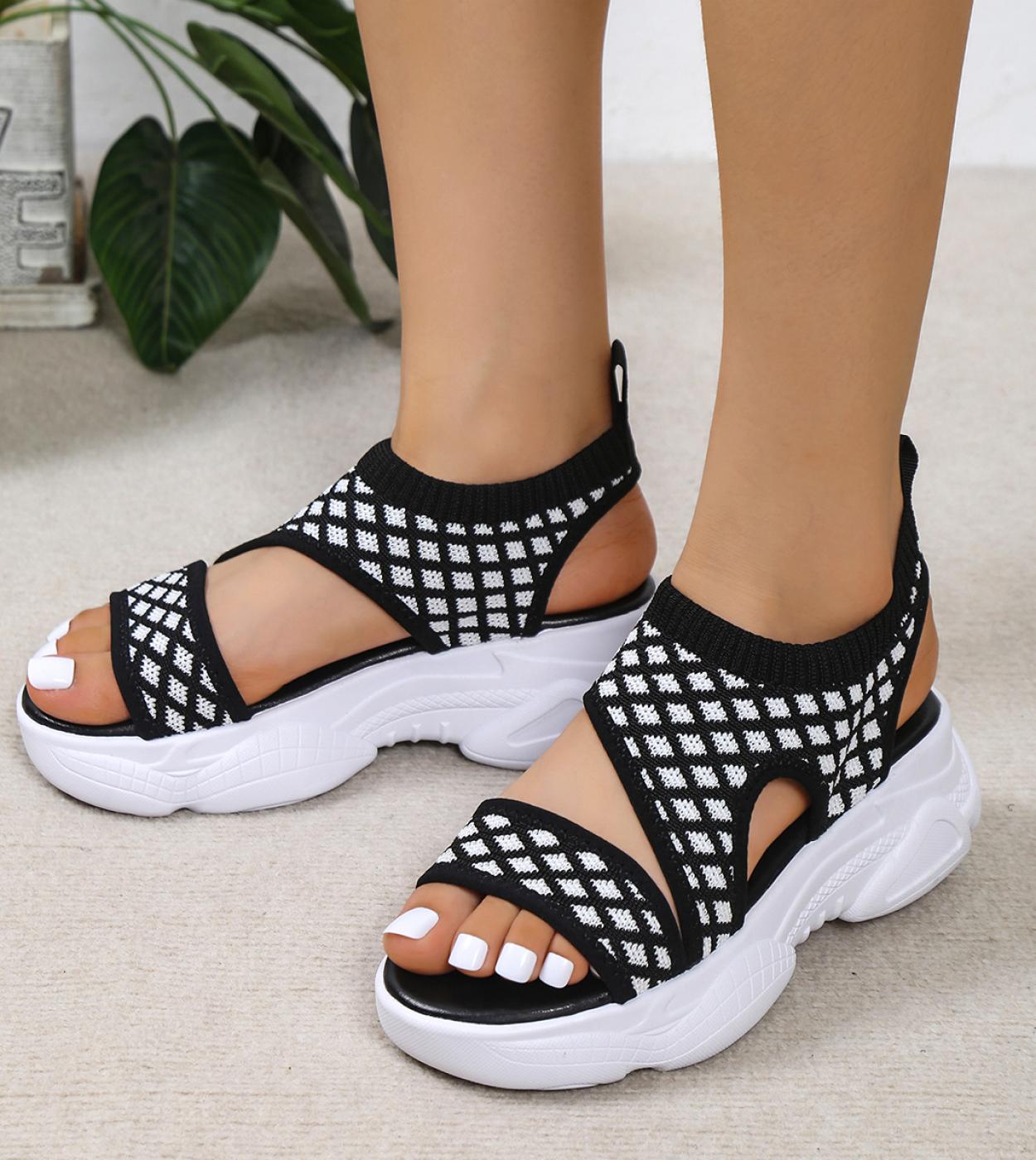 Sandalias suela blanca mujer hot sale