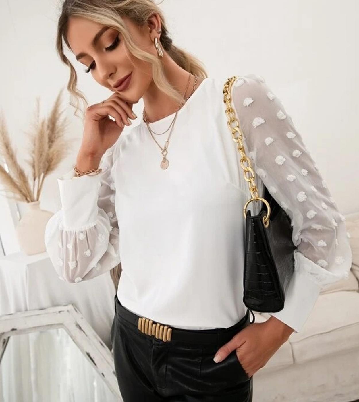 Blusa elegante best sale de chifon