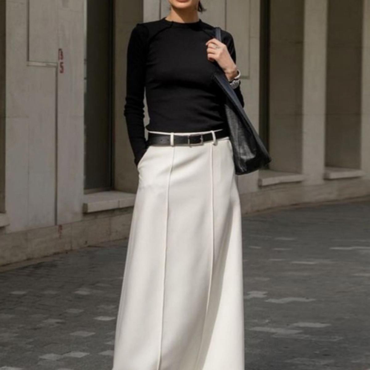 Office maxi clearance skirt