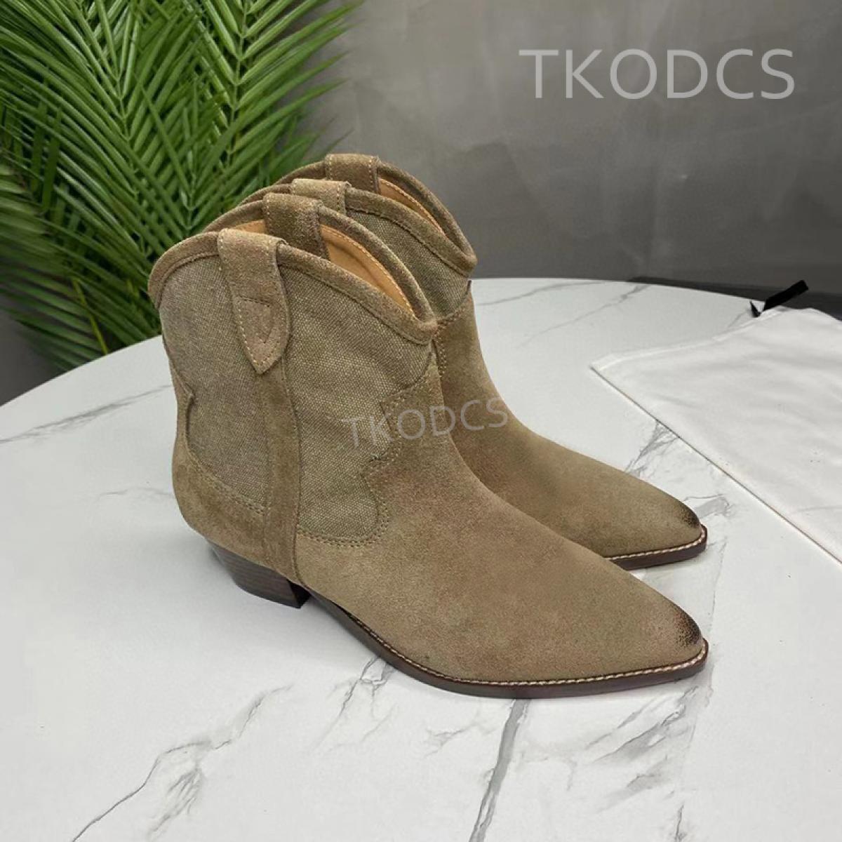 Botas vaqueras cortas online mujer