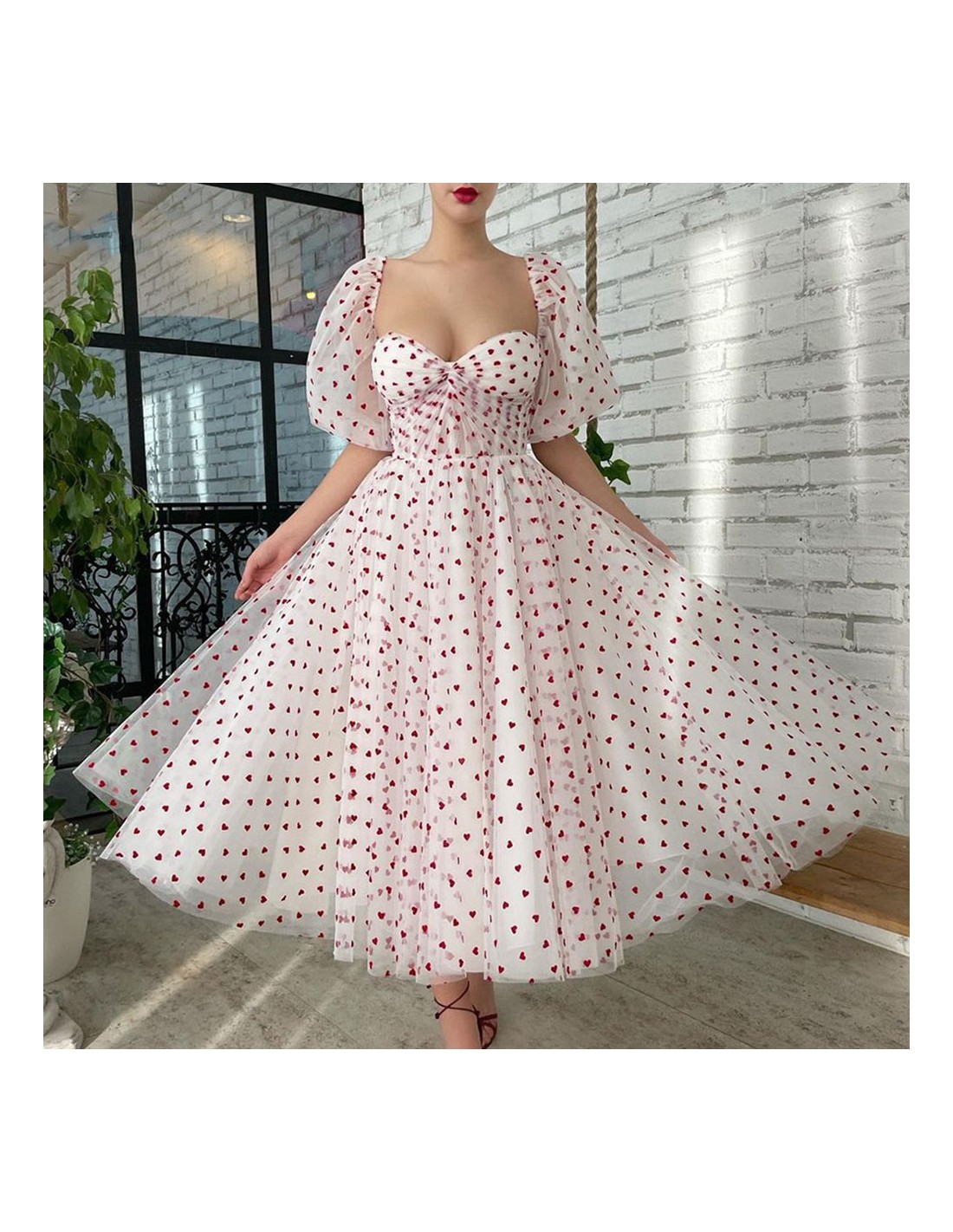 Midi Dress Hot Pink Pink Dress With Polka Dots Girls Vintage Elegant Polka  Dot Dress Princess