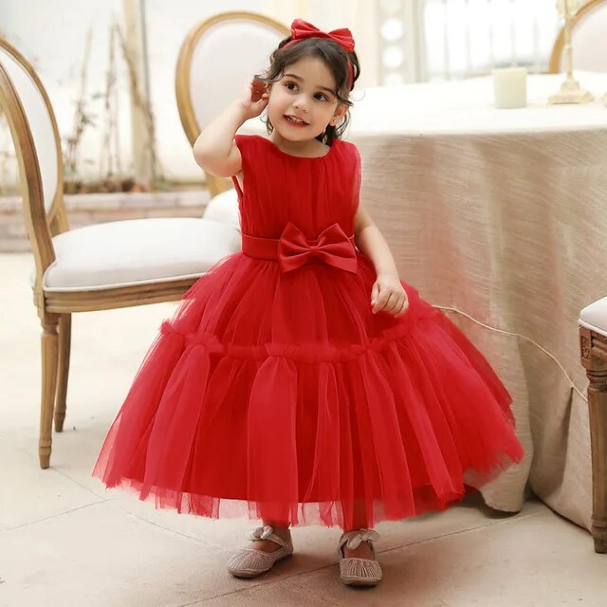 Vestito da bambina Principessa neonata Costumi da festa per bambini Primo  anno di compleanno Battesimo Vestiti Tutu infantile Ba