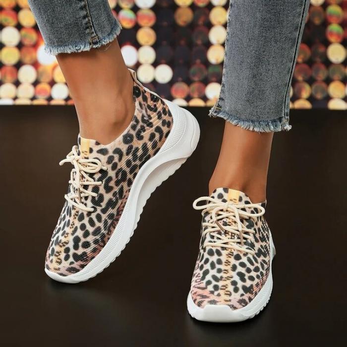 Scarpe ginnastica leopardate hotsell