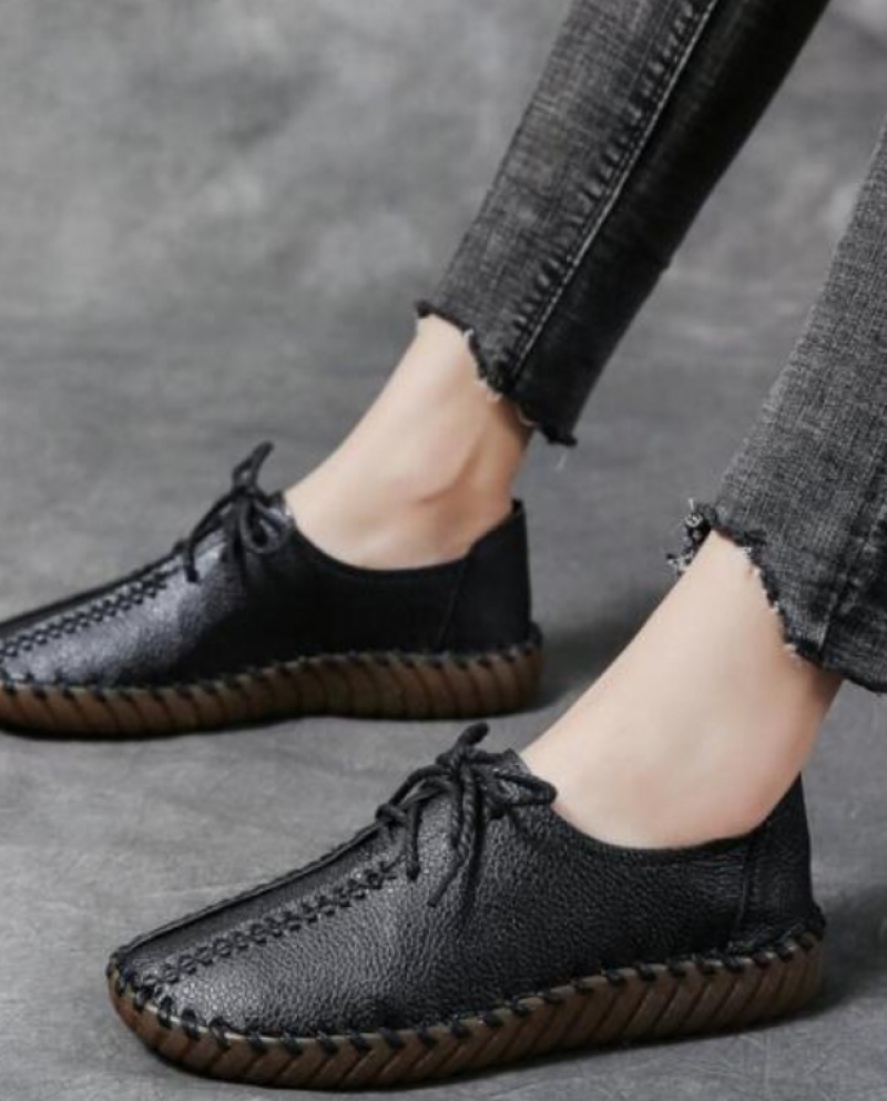 08sircus - Leather lace-up flat shoes | zsp-hornilidec.cz