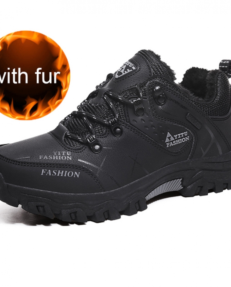 Winter Warm Plush Snow Boots High 