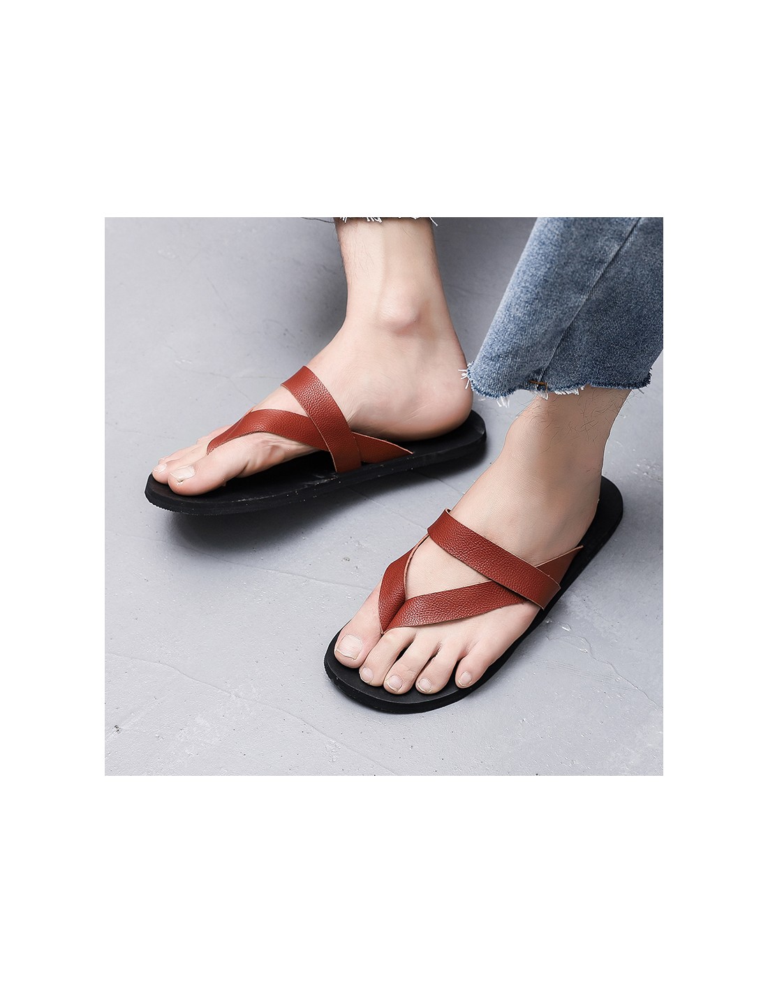 indoor flip flops mens