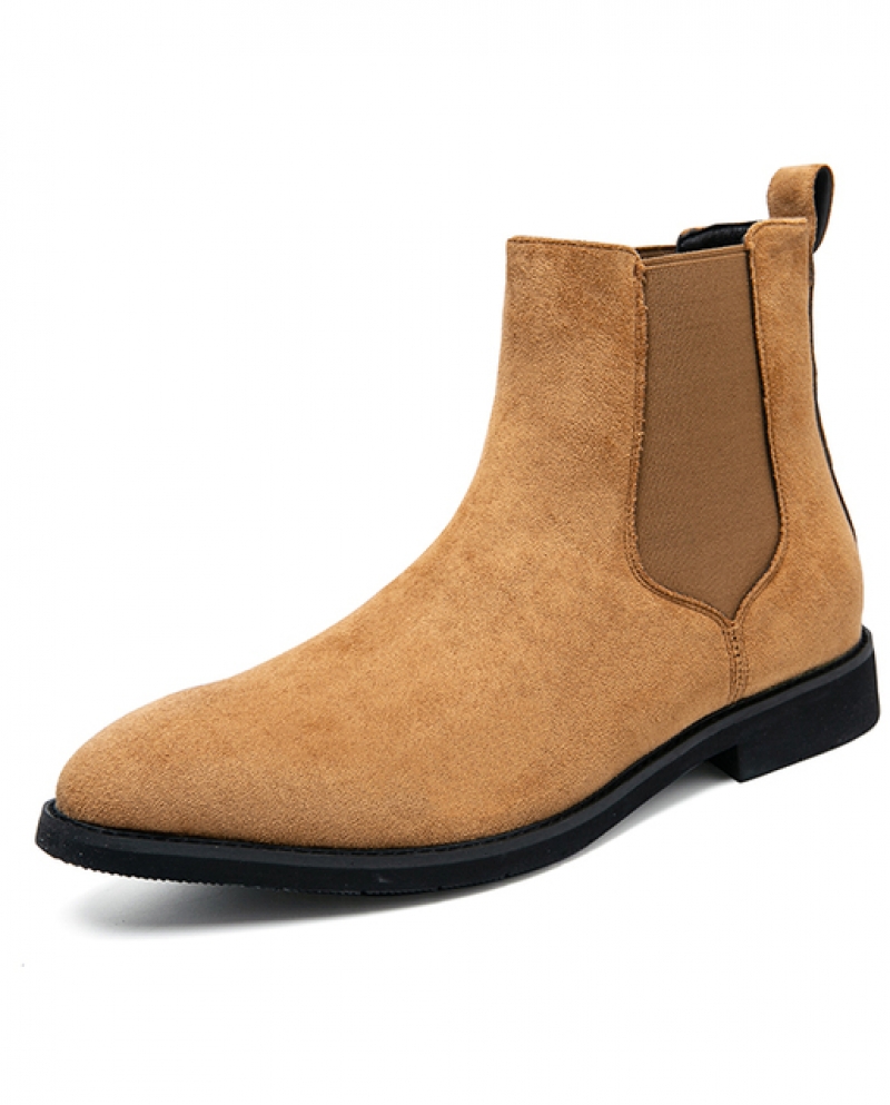 Fall Winter Brand Mens Chelsea Boots 
