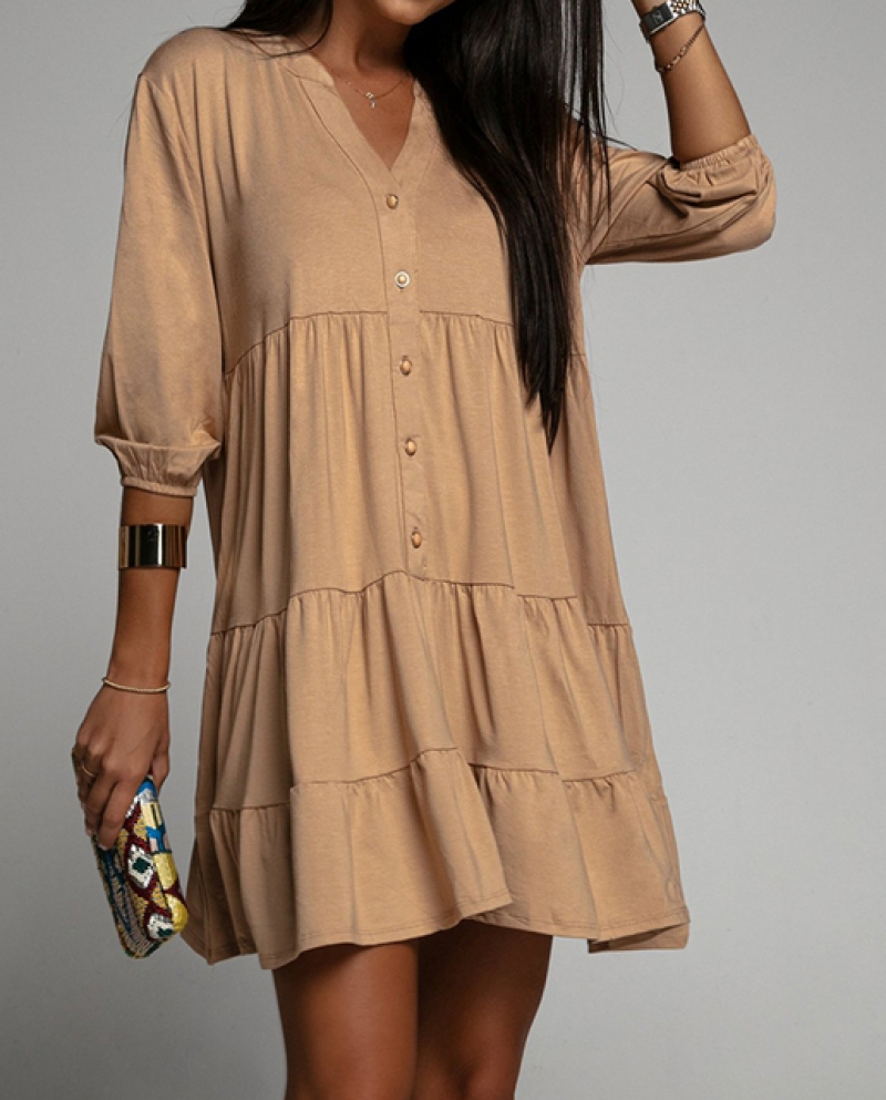 Mini Dress Casual Fashion 