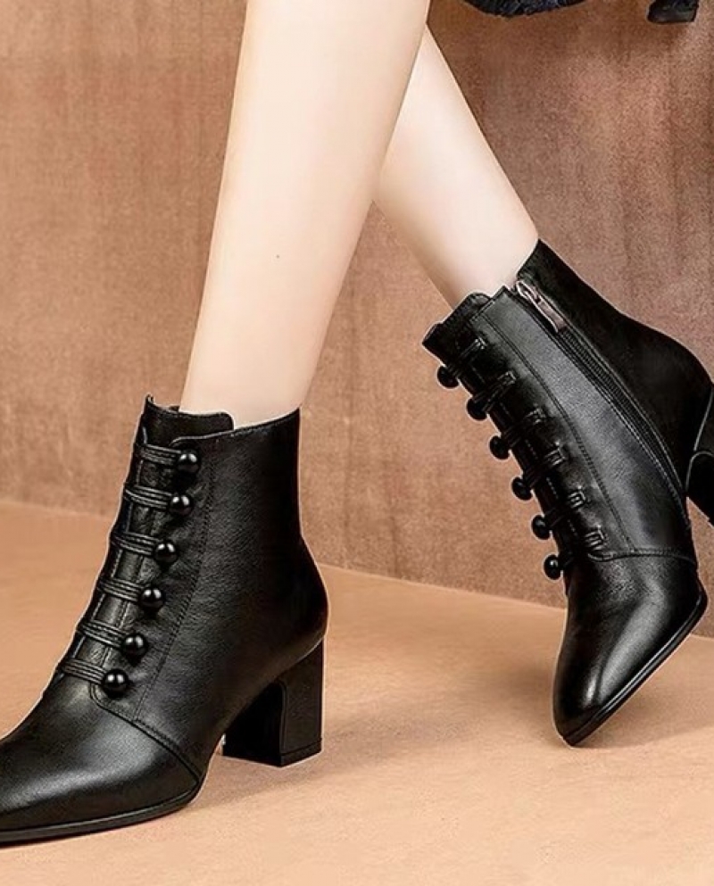 NA-KD Botines negro elegante Zapatos Botines Botines 