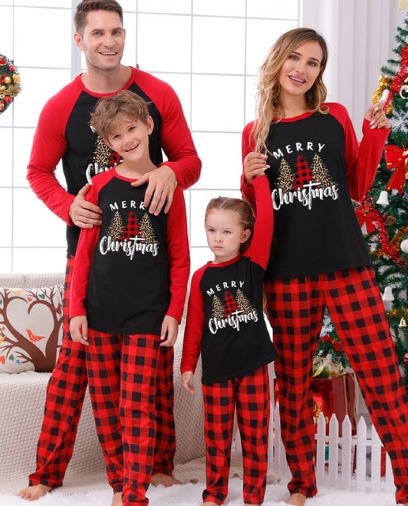 Pijamas de Navidad Conjunto de ropa familiar a juego Ropa de dormir para  bebés