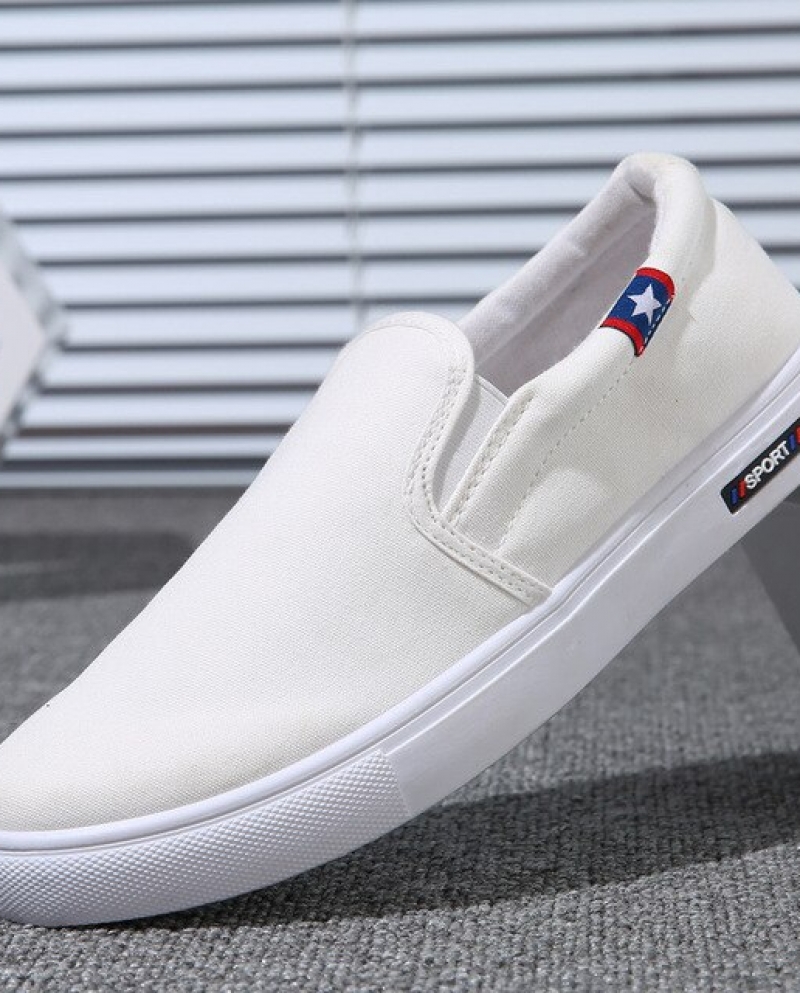 men's casual canvas loafers