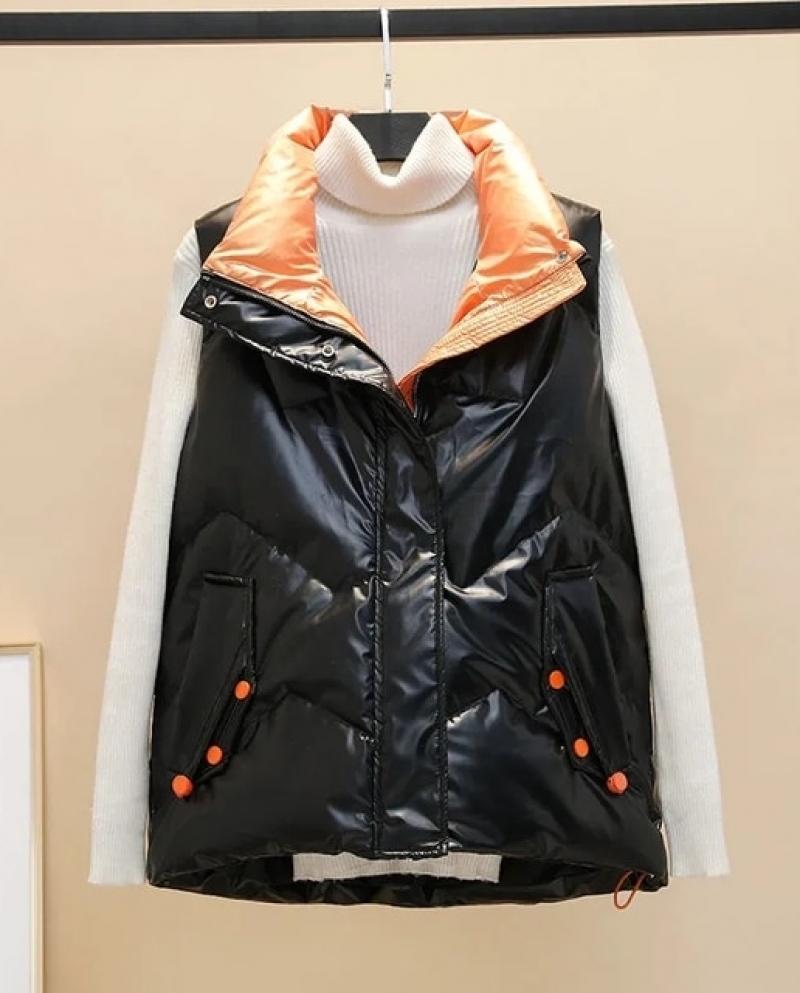 New Winter Jacket Women Vest Casual 