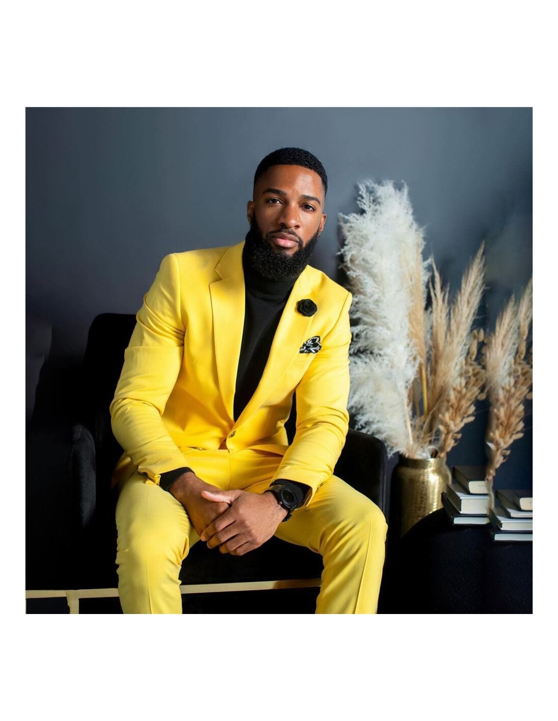 Yellow 2024 business suit