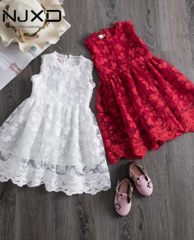 Summer Dresses For Girls Lace Tulle Ball Design Baby Girl Dress Party Dress For 38 Years Infant Dresses For Toddler Girl