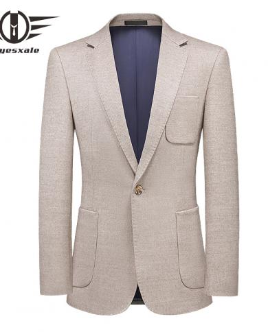  New Autumn Winter Blazers Men Slim Fit Thick Woolen Blazer Suit Jacket Party Wedding Business Casual Blazers Male Q1314