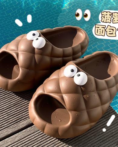 2023 New Cute Summer Slippers For Women Beach Street Sandals For Female Funny Designer Footwear Girls Home Bathroom Shoe