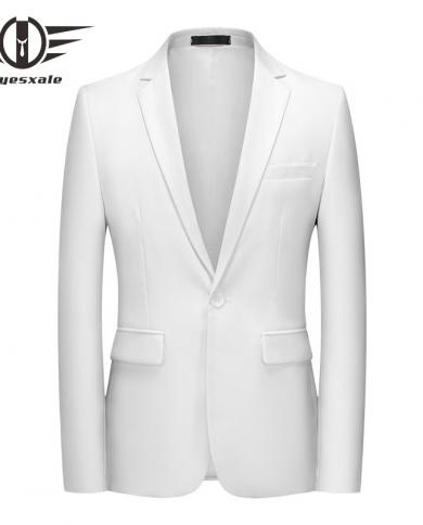 Blazer casual da uomo primavera estate capodanno 5xl 6xl giacca blazer bianca gialla taglia grande multi colore a un bottone sli