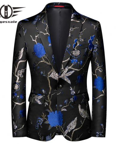 Plyesxale 2022 High Quality Stylish Blazer For Men Brand Mens Designer Blazer Suits Jacket New Mens Stage Costumes 5xl 