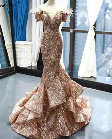 Vestido de novia de Dubái Vestido de novia de foto real Vestido de novia de oro de Dubái Corto de oro