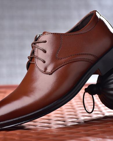 Nouveaux hommes chaussures habillées de haute qualité en cuir chaussures formelles hommes grande taille 3848 Oxford chaussures p