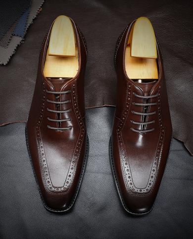 Sapatos masculinos casuais de negócios em couro couro genuíno de qualidade 2022 britânico novo estilo sapatos sociais formais de
