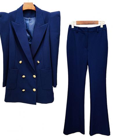 Blue Suit Jacket Pants  Blue Blazer Pants Set  Blue Office Suit Set  Business Trousers  Pant Suits  