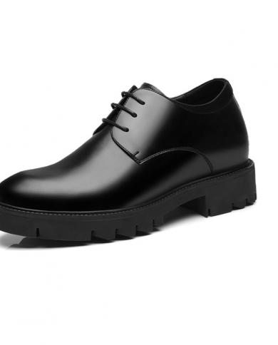 Heel Shoes Mens  Black Male Shoe  Mens Chunky  Shoes Men  Footwear  Heel Men Shoes 10cm  
