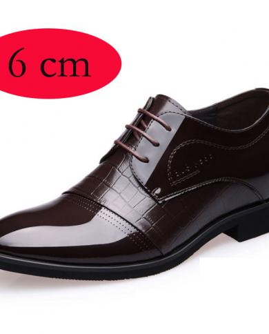 6cm Business Shoes Leather Shoes  Mens Height Shoes Leather  Men Leather Business  
