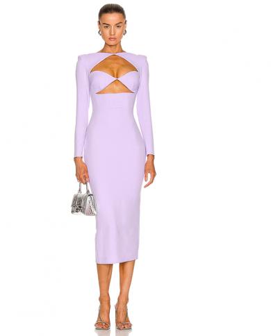 Lavender Midi Dress Sleeves  Midi Lavender Dresses Women  Womens V Neck Midi  