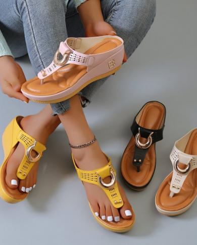 Comfortable Slippers Cute Sandals Plu Size 3543 Chaussure Femmewomen New Summer Sandals Open Toe Beach Shoes Flip Flops