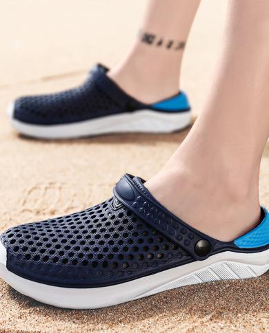 סנדלי חוף uni fashion סוליית עבה נעלי בית עמיד למים סנדלי אנטי החלקה כפכפים לנשים גברים