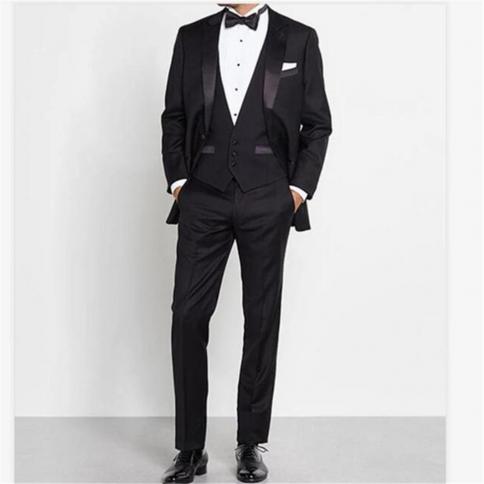 New Grey Notch Lapel Wedding Men Suits 2 Buttons Costume Homme Groom Tuxedo Prom Party 3 Pcs Slim Fit Men Blazer Terno M