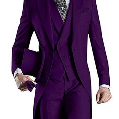 Clásico largo novio esmoquin Formal diseño personalizado FRAC hombres fiesta padrinos de boda trajes para boda esmoquin chaqueta