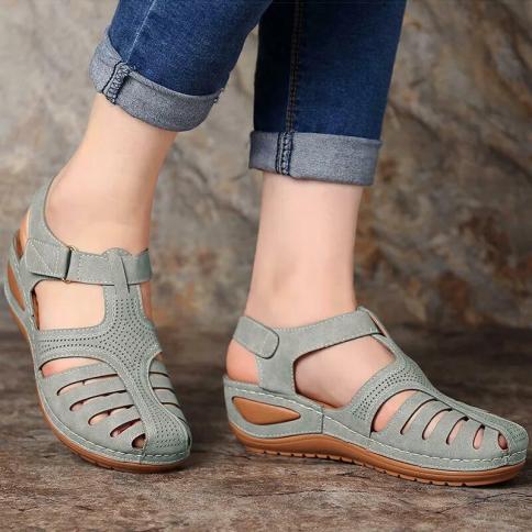 Women Sandals Bohemian Style Summer Shoes For Women Summer Sandals With Heels Gladiator Sandalias Mujer Elegant Wedges S
