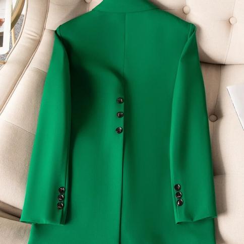 Jacket Formal Female Green  Green Blazer Black Button  Women Green Formal Blazer  Blazers  
