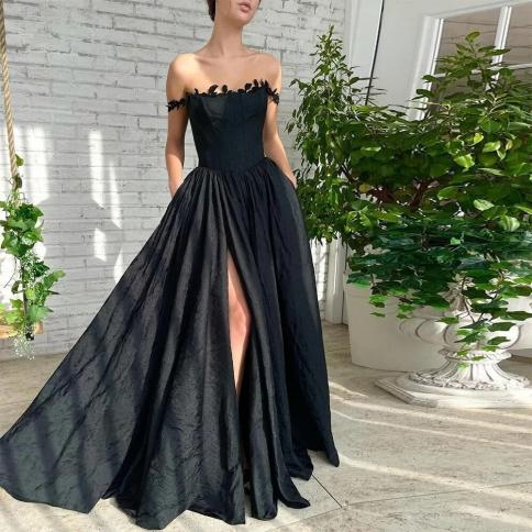 Night Dresses For Women Party Wedding Evening Prom Dress Robe Elegant Gown Formal Long Luxury Suitable Request Occasion 