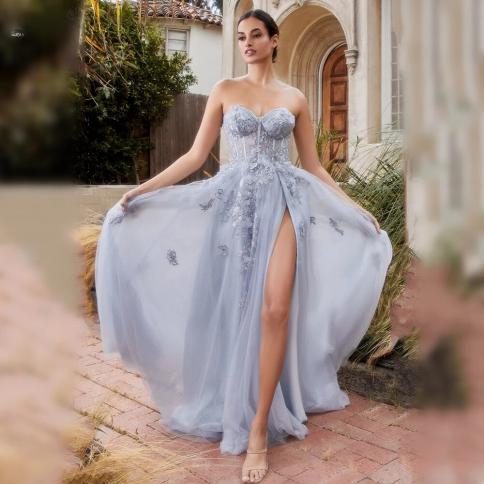 Women Evening Dress Ladies Long Dresses Prom Gown Elegant Gowns Robe Formal Party Luxury Suitable Request Occasion 2023 