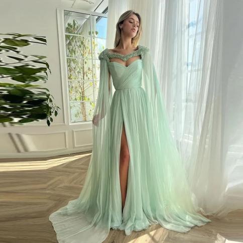 Long Evening Dresses Luxury 2023 Gala Dress Elegant Gowns Ball Gown Prom Formal Cocktail Occasion Women Suitable Request