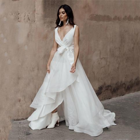 Bridal Dress For Woman Formal Occasion Dresses Wedding Gown Robe Bride Women 2023 Suitable Request Weddding Brides Party