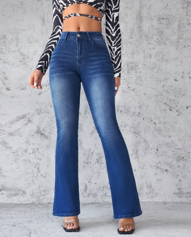 Vendas diretas da fábrica e primavera 2024 novas calças jeans femininas temperamento fino jeans suburbanos