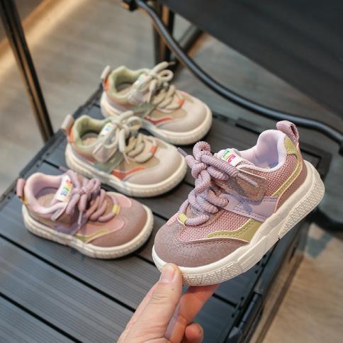 2024 נעלי ריצה פשוטות ופשוטות בצבעים חדשים לילדים נעלי ספורט קלות משקל לבנים בנות נעלי ספורט