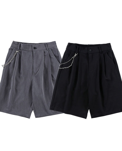 Mens Loose Casual Well Designed Ice Silk Shorts
