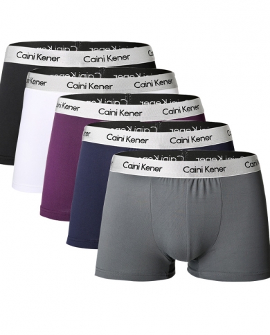 5 peças calcinha masculina cueca boxer masculina respirável cueca calcinha sólida marca confortável shorts jdrenboxers